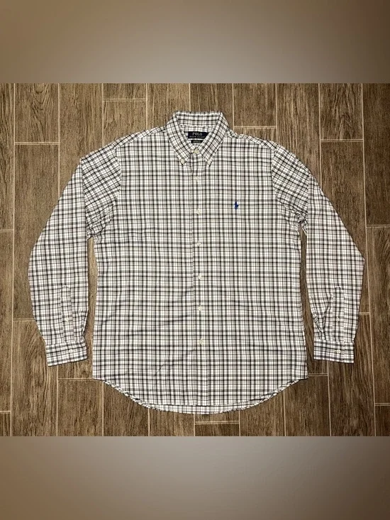 Lot Of 2 Polo Ralph Lauren Classic Fit Performance Button Shirts Mens Large - Picture 9 of 14